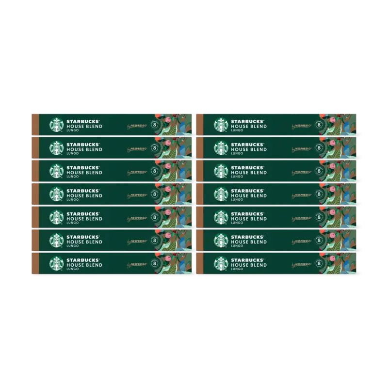 Starbucks Nespresso house blend lungo caps 14-pack