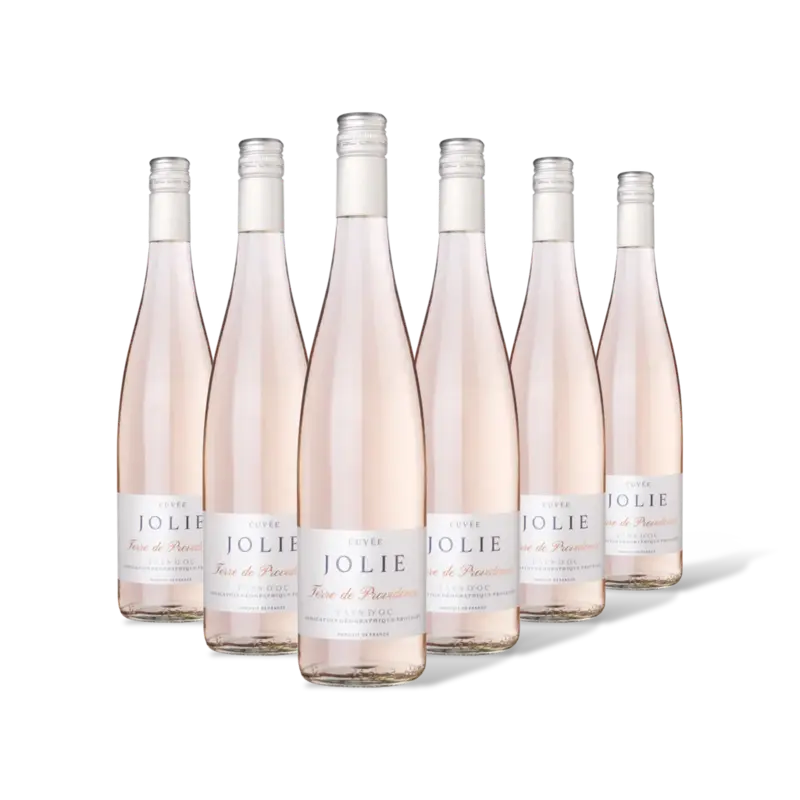 La Cuvée Jolie Terre de providence rose 6 flessen