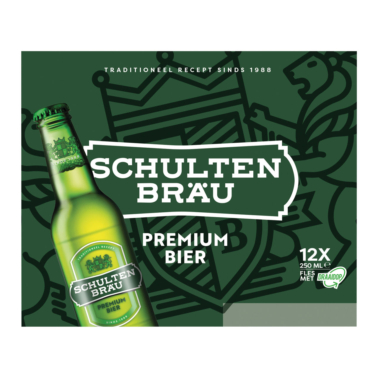 12-pack premium pilsener