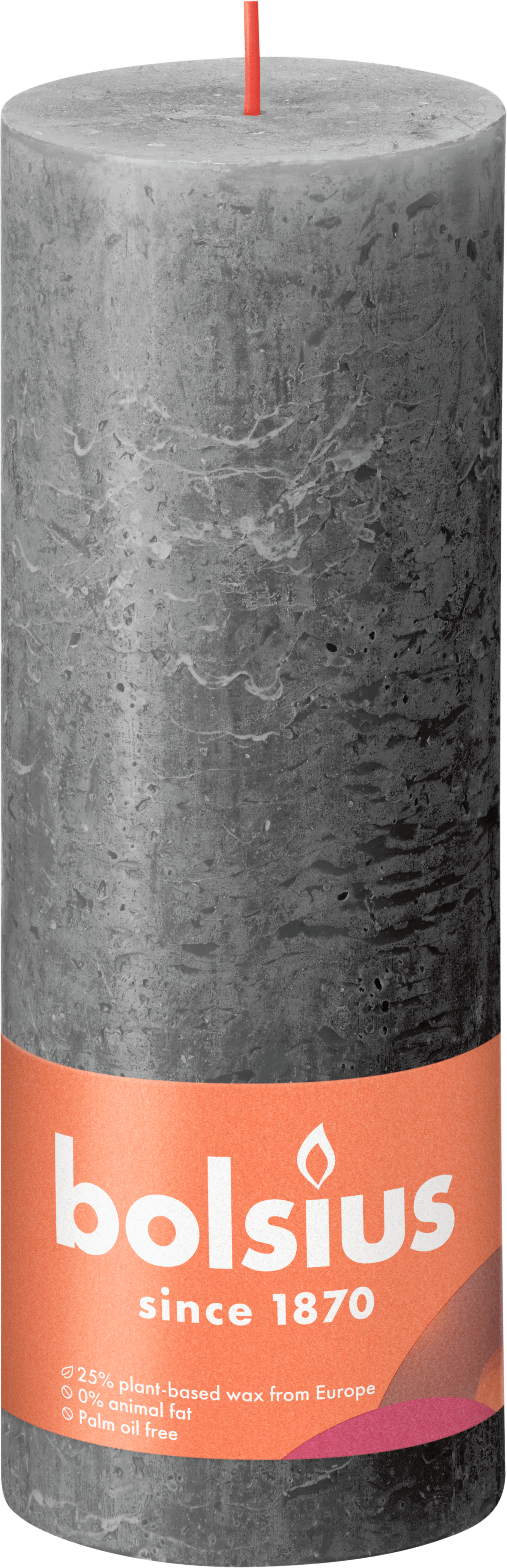 Bolsius Rustiek Shine 19cm Stormy Grey