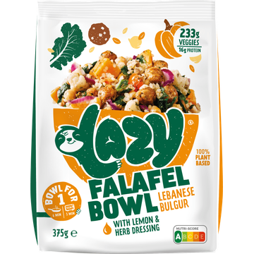 LAZY Falafel Bowl Lebanese Bulgur 375g