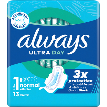Always Ultra Dag Maandverbanden Normal (Maat 1)