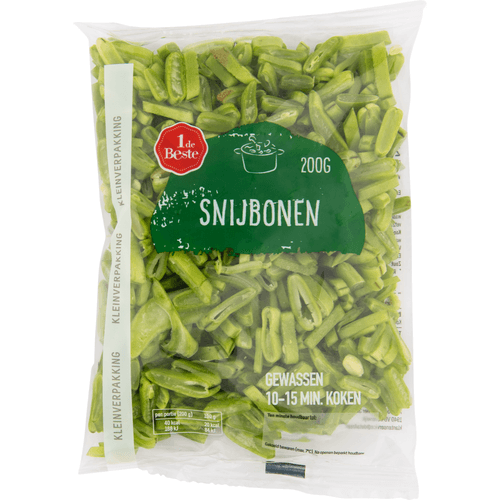 1 de Beste Snijbonen gesneden kleinverpakking
