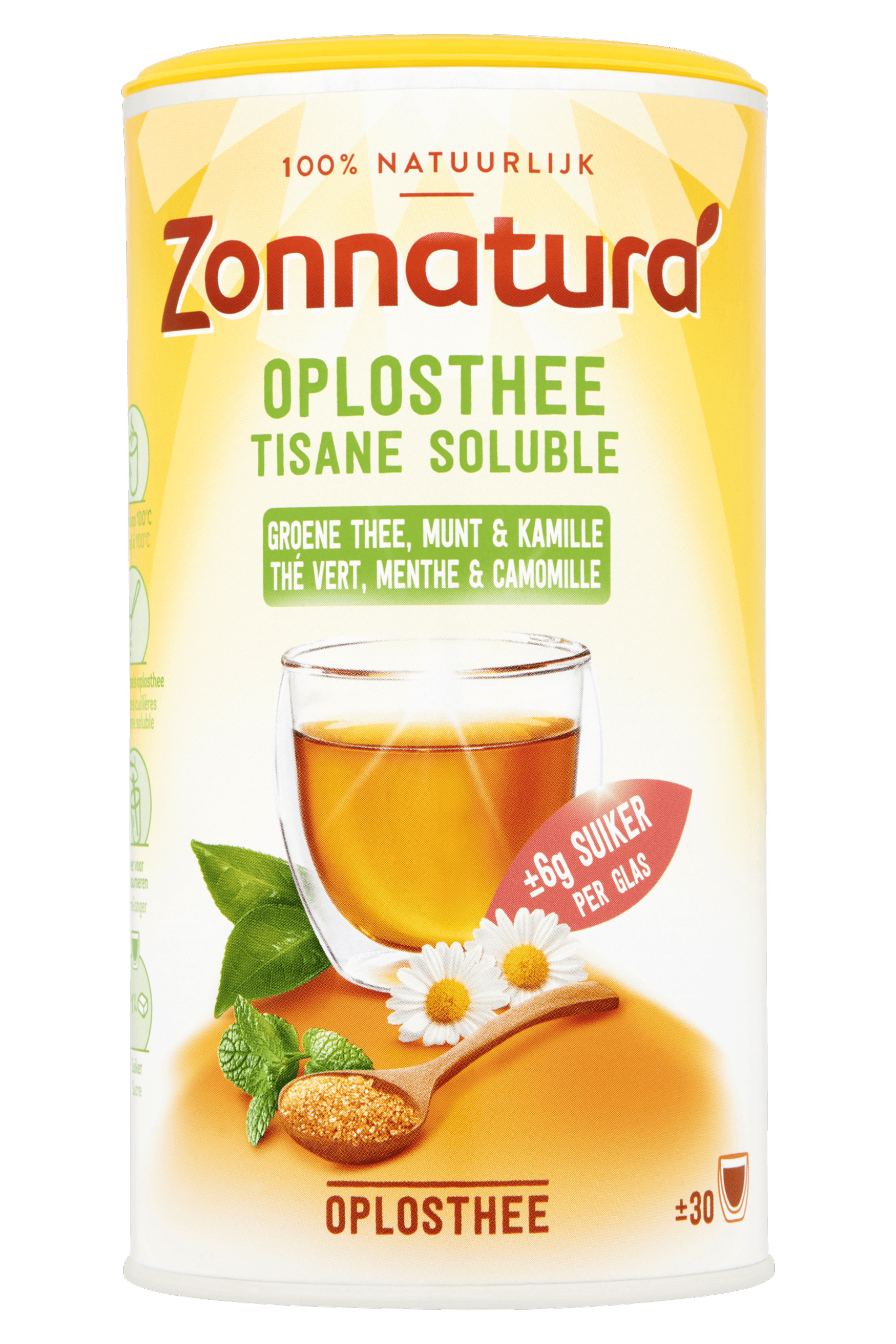 Zonnatura Oplosthee groen pepermunt bio