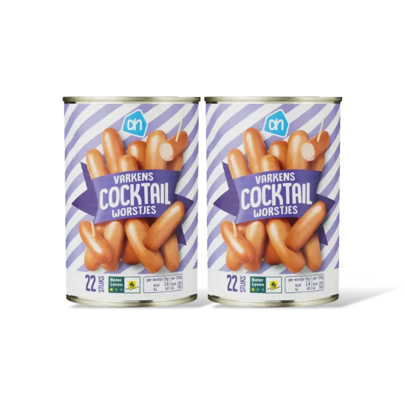 AH Cocktailworstjes 2-pack