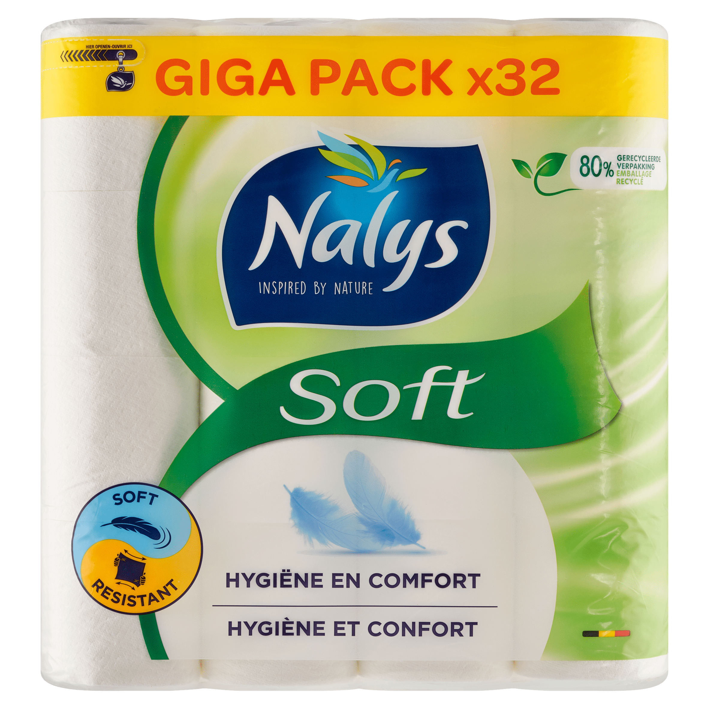 NALYS Toiletpapier Soft Giga Pack
