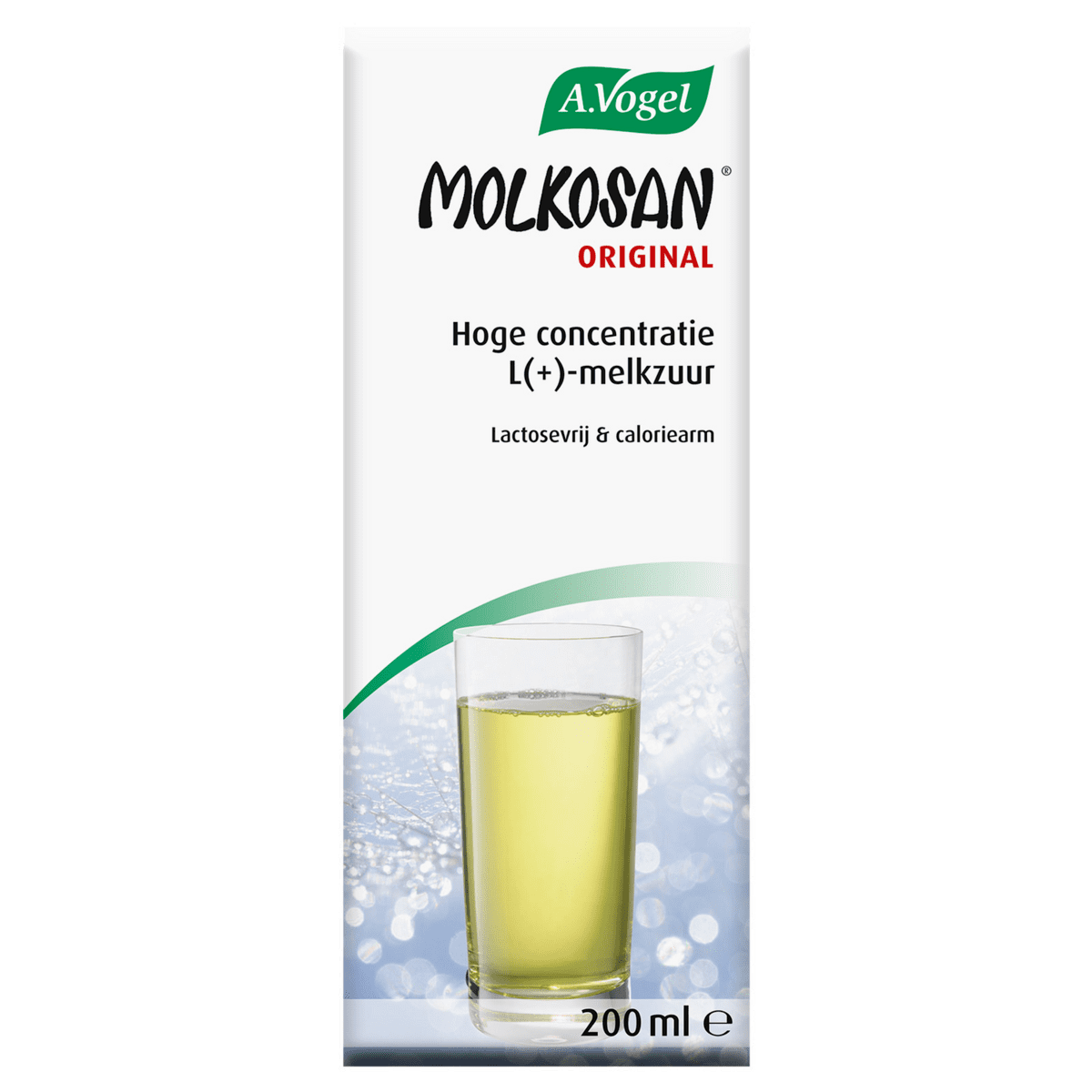 A.Vogel Molkosan Melkwei Lactosevrij en Caloriearm Drank 200 ML