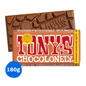 Tony's chocolonely chocoladereep melk karamel Zout