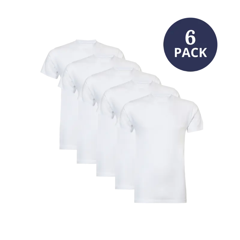 Ten Cate 3x 2-pack t-shirt wit XXL