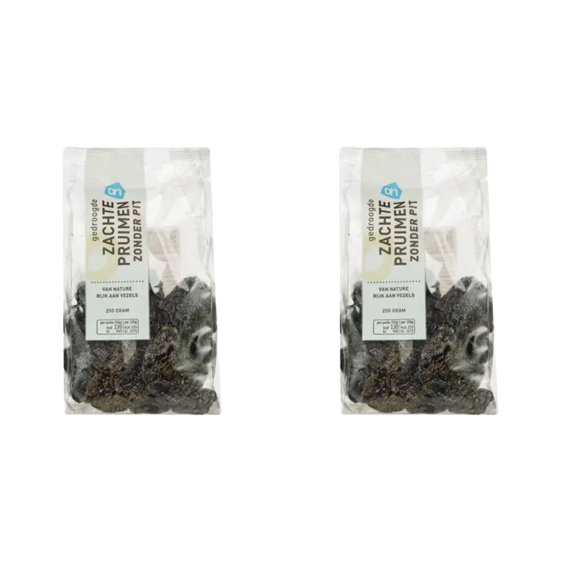 AH Zachte pruimen zonder pit 2-pack