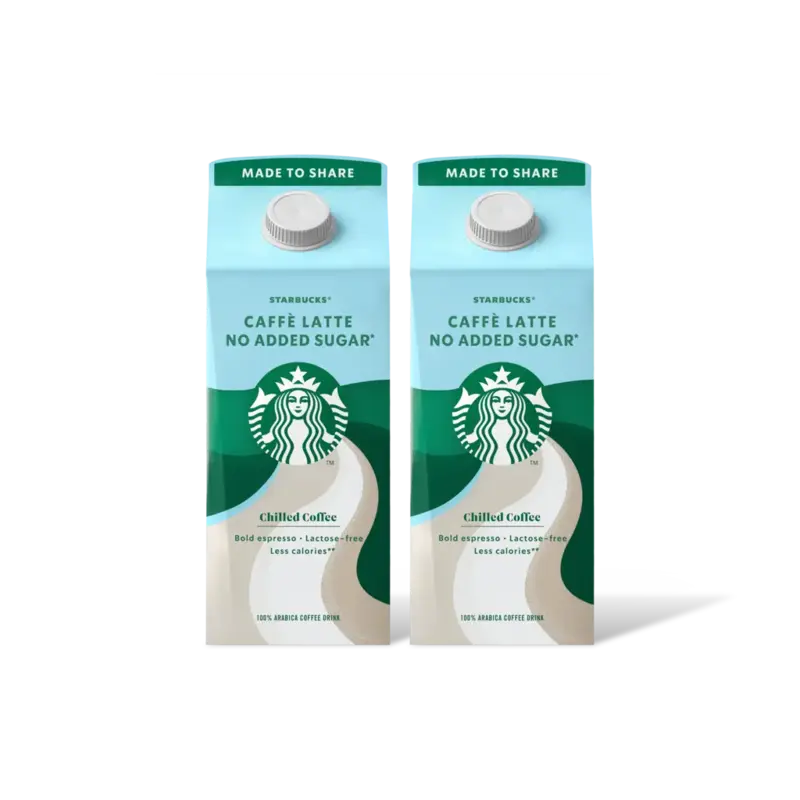 Starbucks Caffé latte gst ijskoffie 2-pack