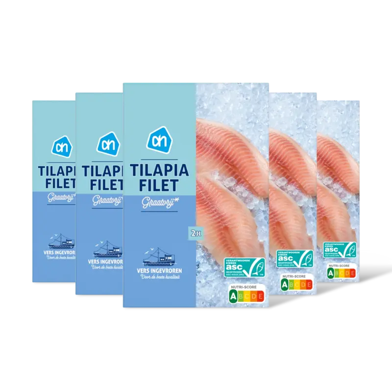 AH Tilapiafilet graatvrij 5-pack