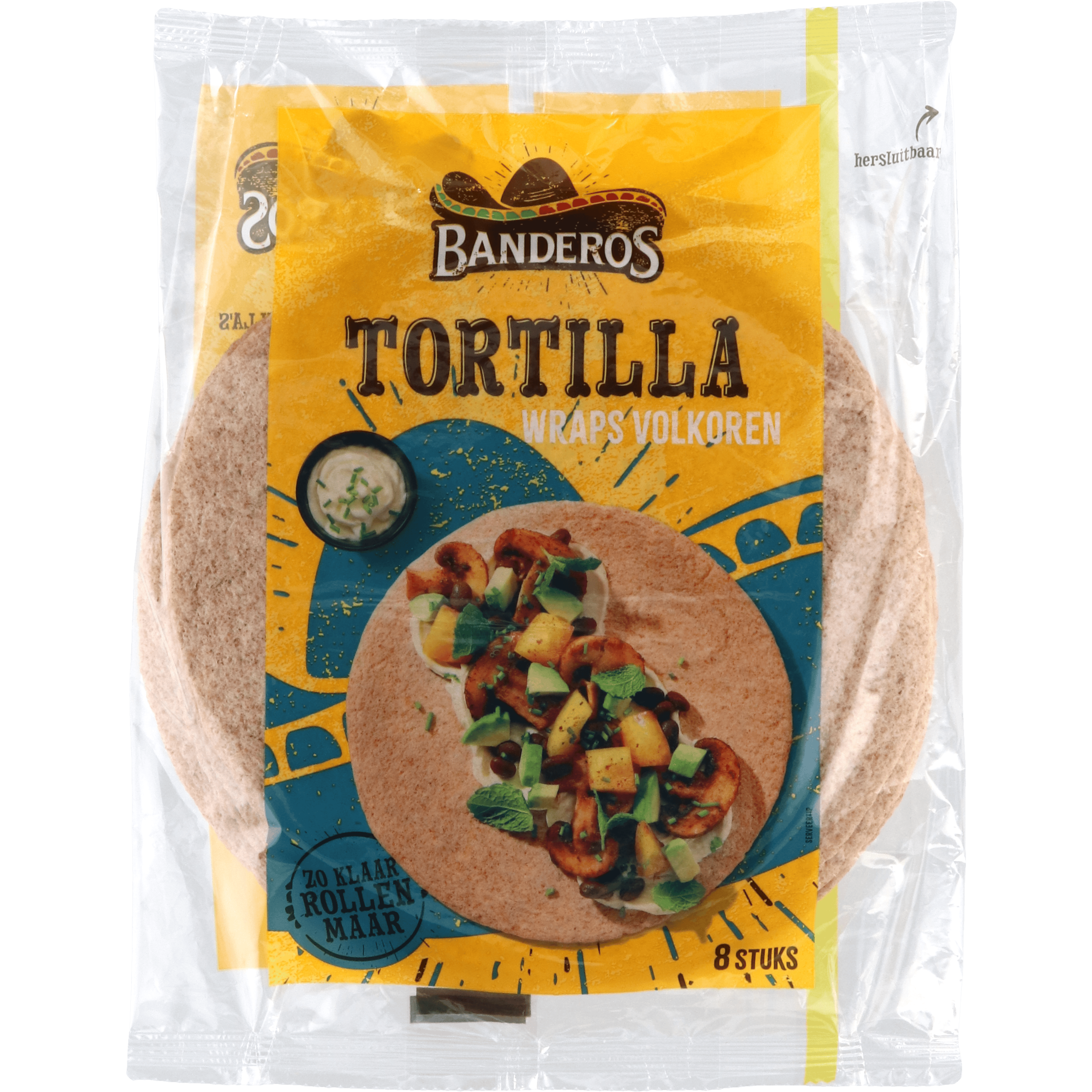 Banderos Tortilla wraps volkoren