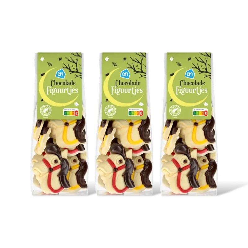AH Chocoladefiguurtjes 3-pack