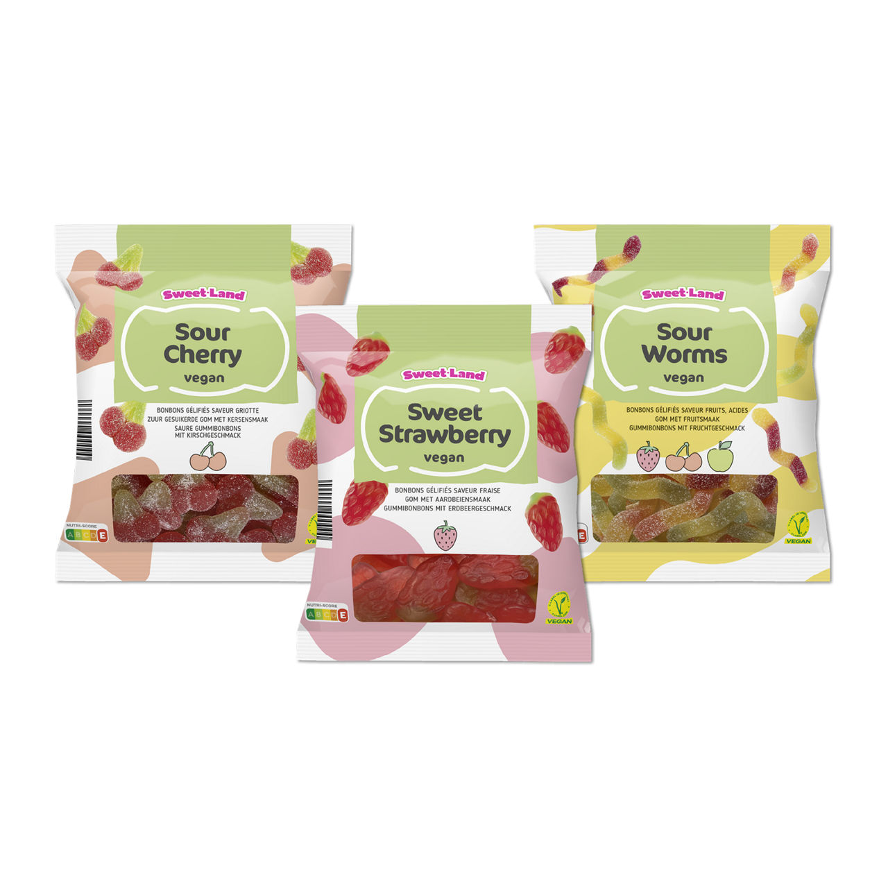 Fruit gums vegan
