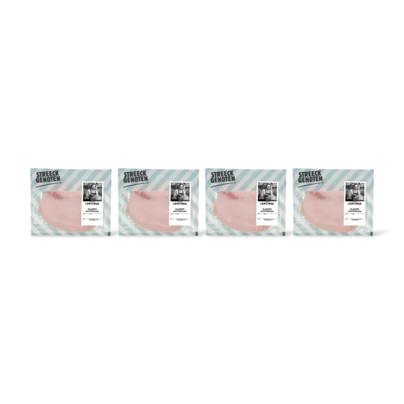 Streeckgenoten Slagers achterham 4-pack