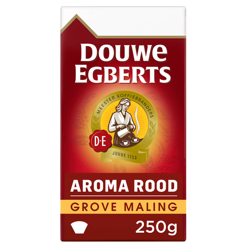 Douwe Egberts Aroma Rood filterkoffie grove maling