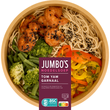 Jumbo's Noedelsoep Tom Yam Garnaal 400 g