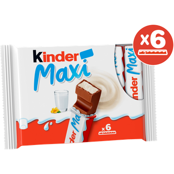 Kinder Maxi 6 Stuks 126 g