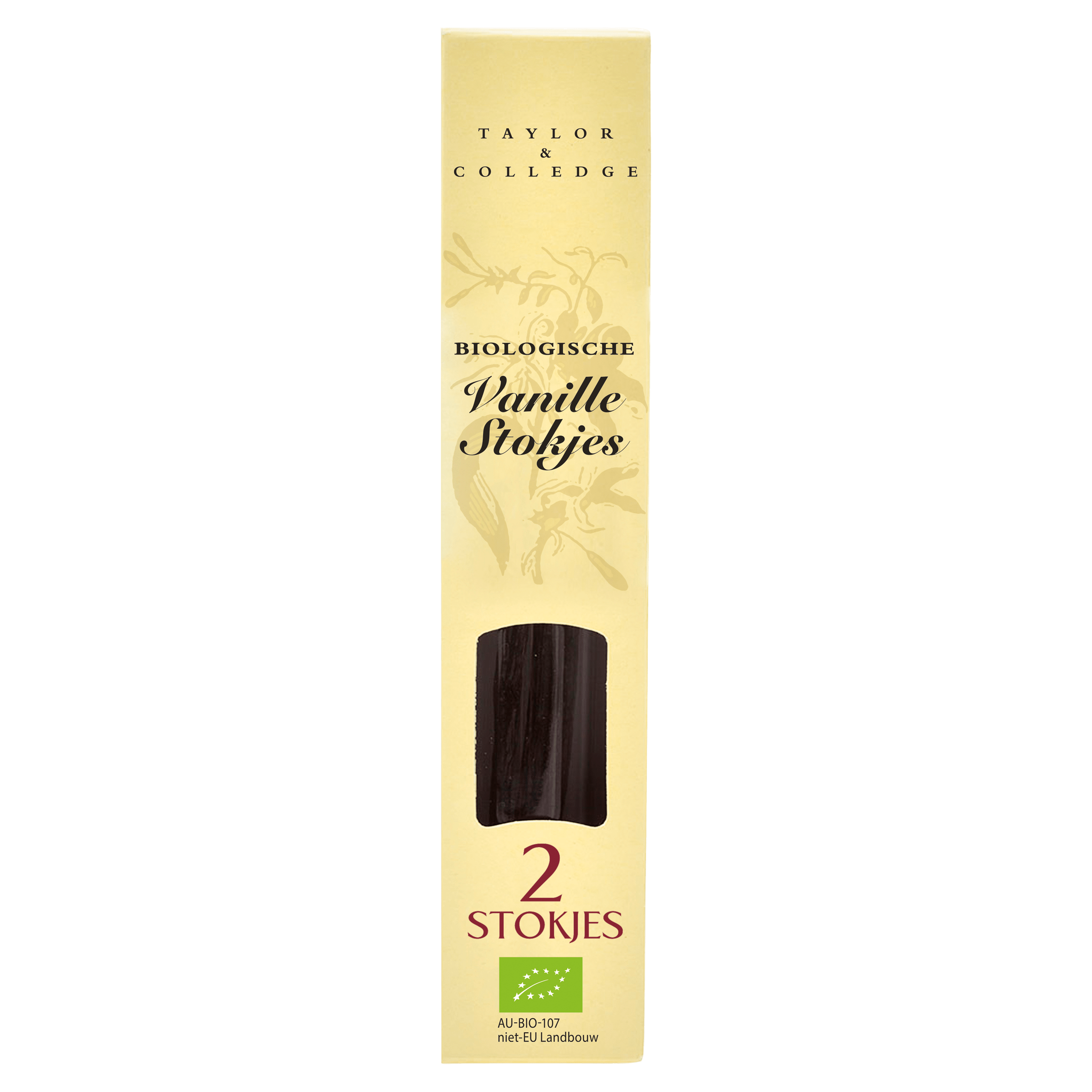 Taylor & Colledge Bourbon vanille stokjes biologisch
