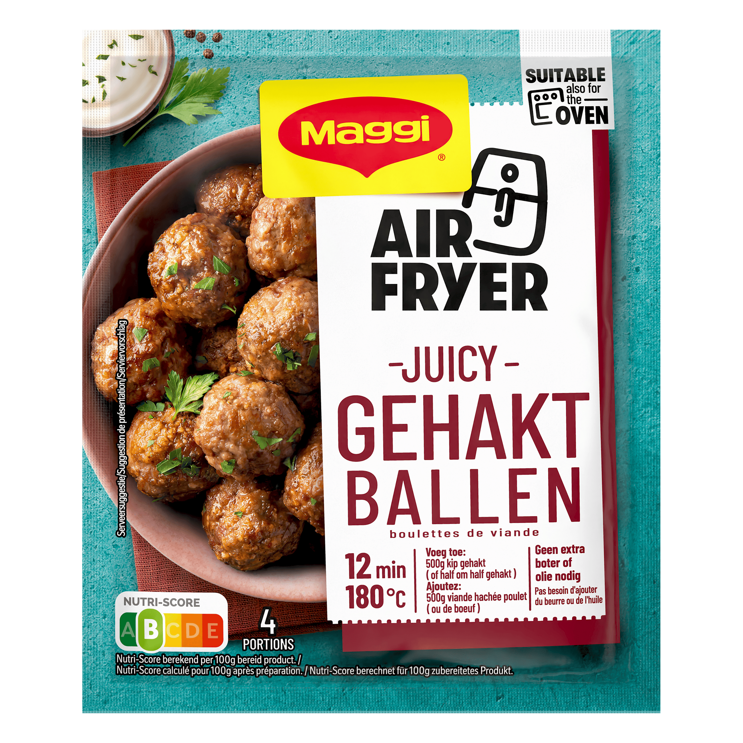 Maggi Airfryer Meat Balls