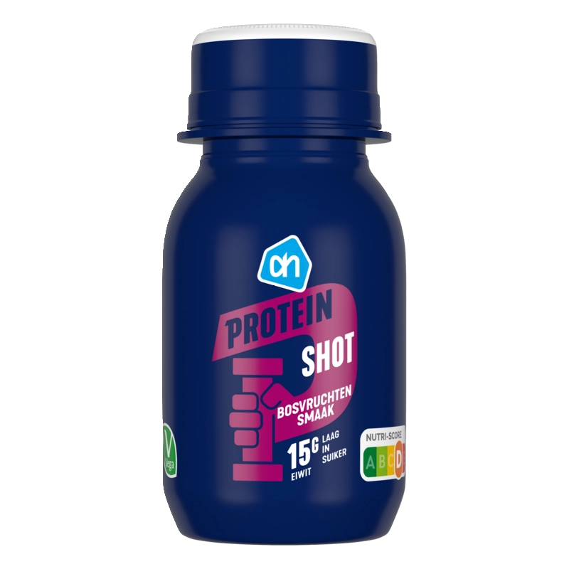 AH Protein shot bosvruchten smaak