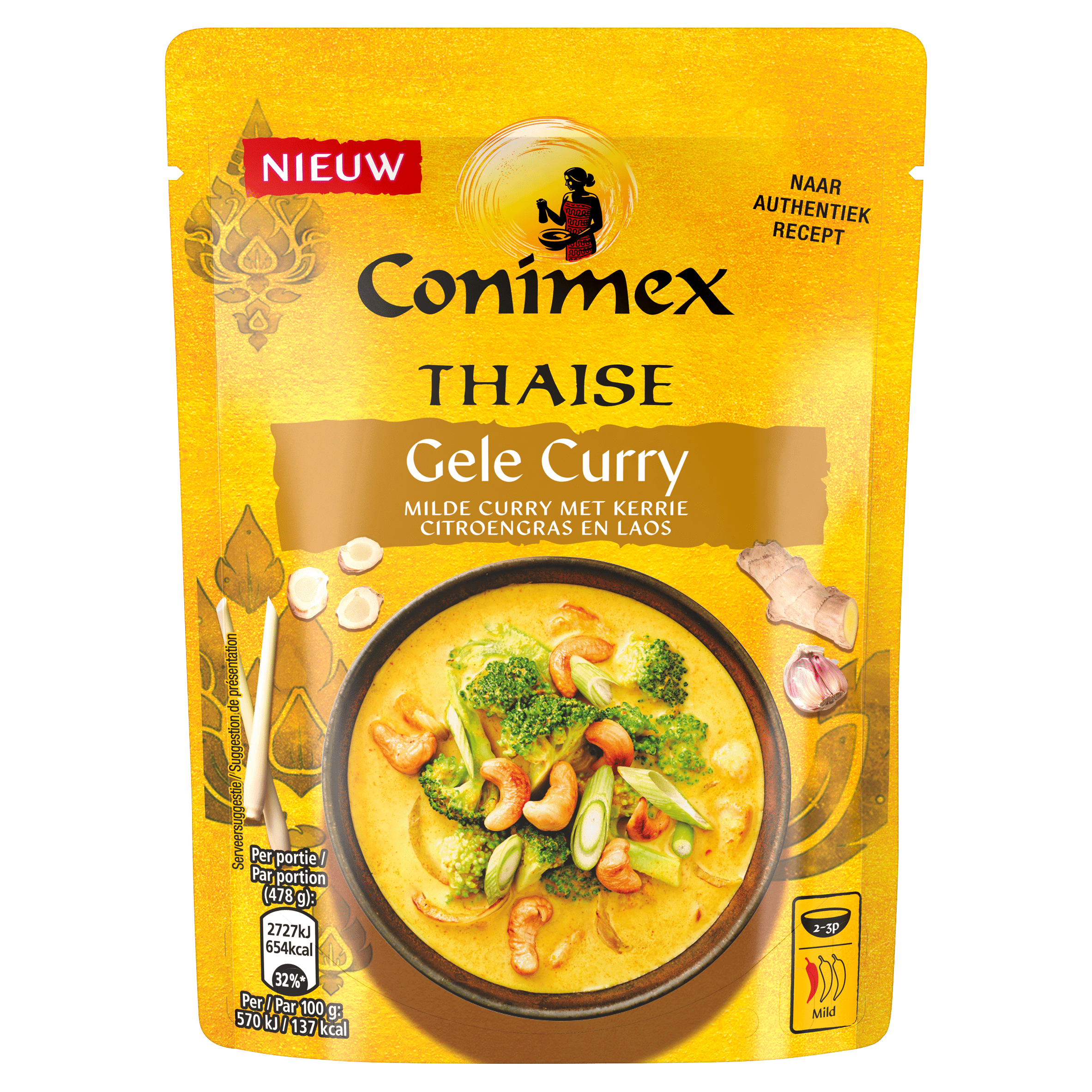 Conimex Gele curry paste