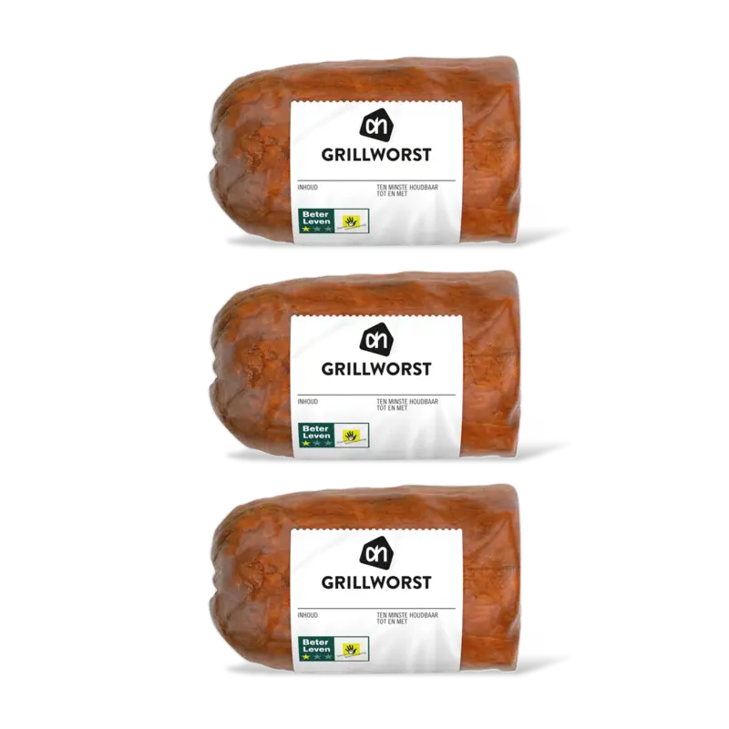 AH Grillworst 3-pack