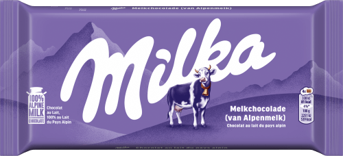 Milka Chocoladereep alpenmelk