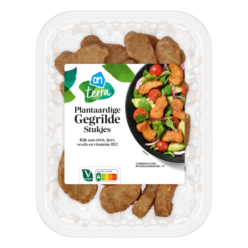 AH Terra Plantaardig gegrilde stukjes