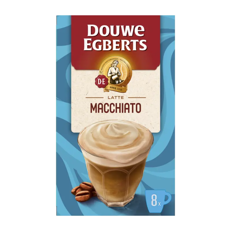 Douwe Egberts Verwenkoffie latte macchiato oploskoffie