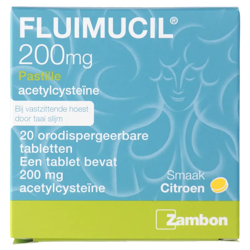 Fluimucil 200mg pastilles