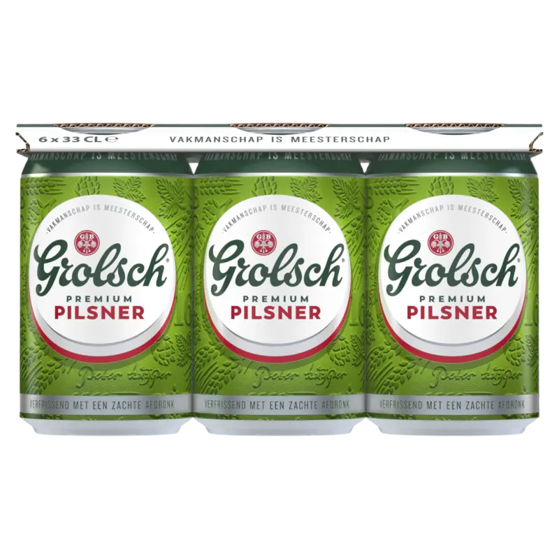 Grolsch Premium pilsner bier 6-pack