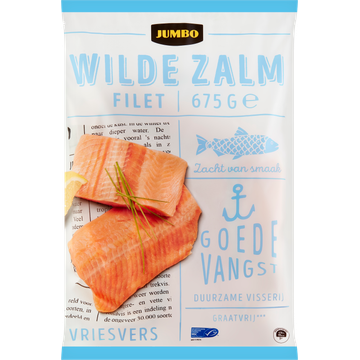 Jumbo Wilde Zalm Filet 675 g