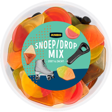 Jumbo Snoep/Drop Mix Zoet & Zacht 500 g