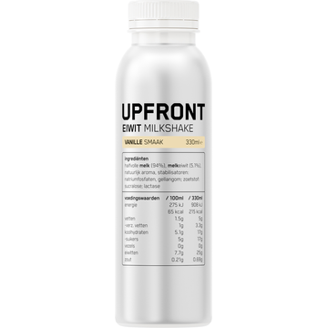 Upfront Eiwit Milkshake Vanille 330ml
