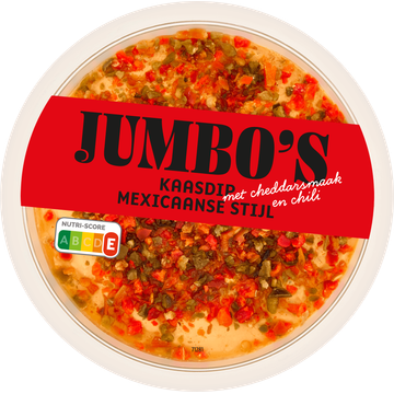 Jumbo's Kaasdip Mexicaanse Stijl  met Cheddarsmaak en Chili 150 g