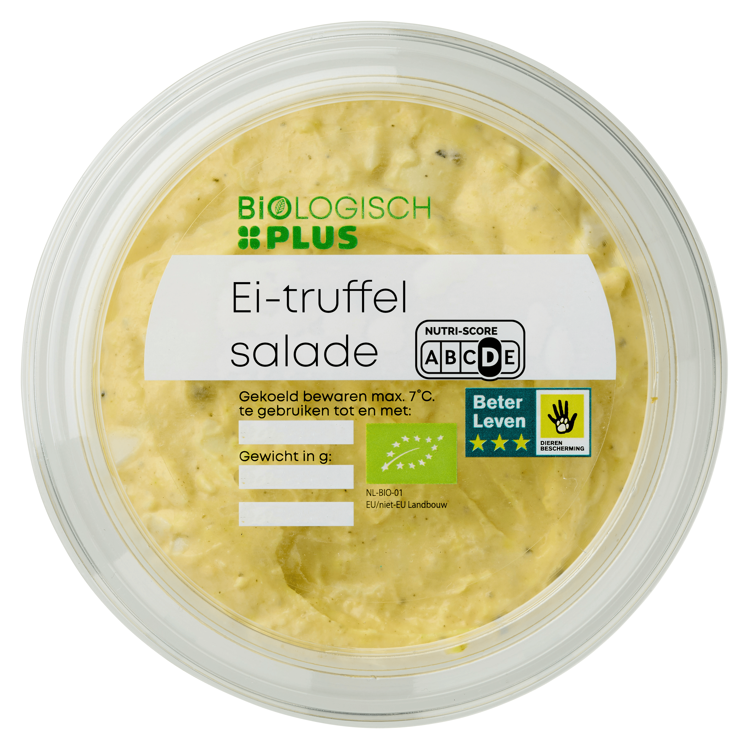 Biologisch PLUS Ei-truffelsalade