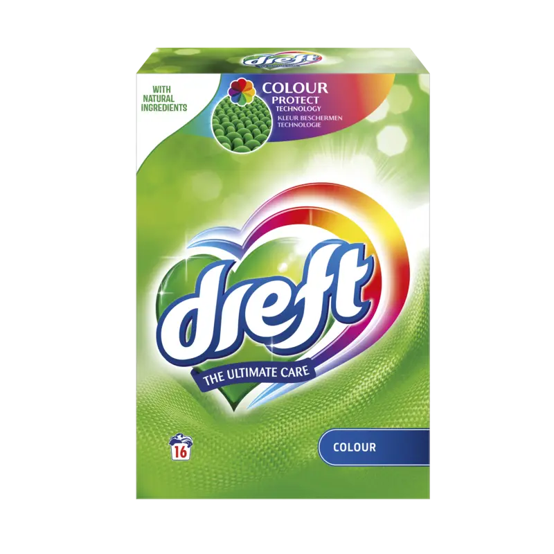 Dreft Waspoeder the ultimate care colour