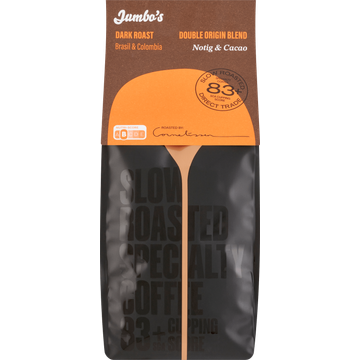 Jumbo's Koffiebonen Dark Roast Brasil & Colombia Notig & Cacao 500 g