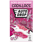 Autodrop snoep goed geschuimde cadillacs