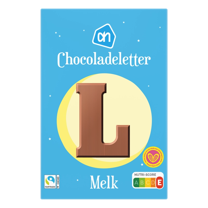 AH Chocoladeletter melk