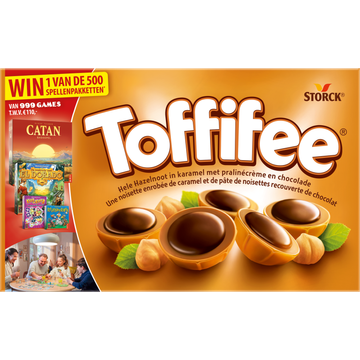 Toffifee a Hazelnut in Caramel with Creamy Nougat and Chocolate 15 Stuks 125 g