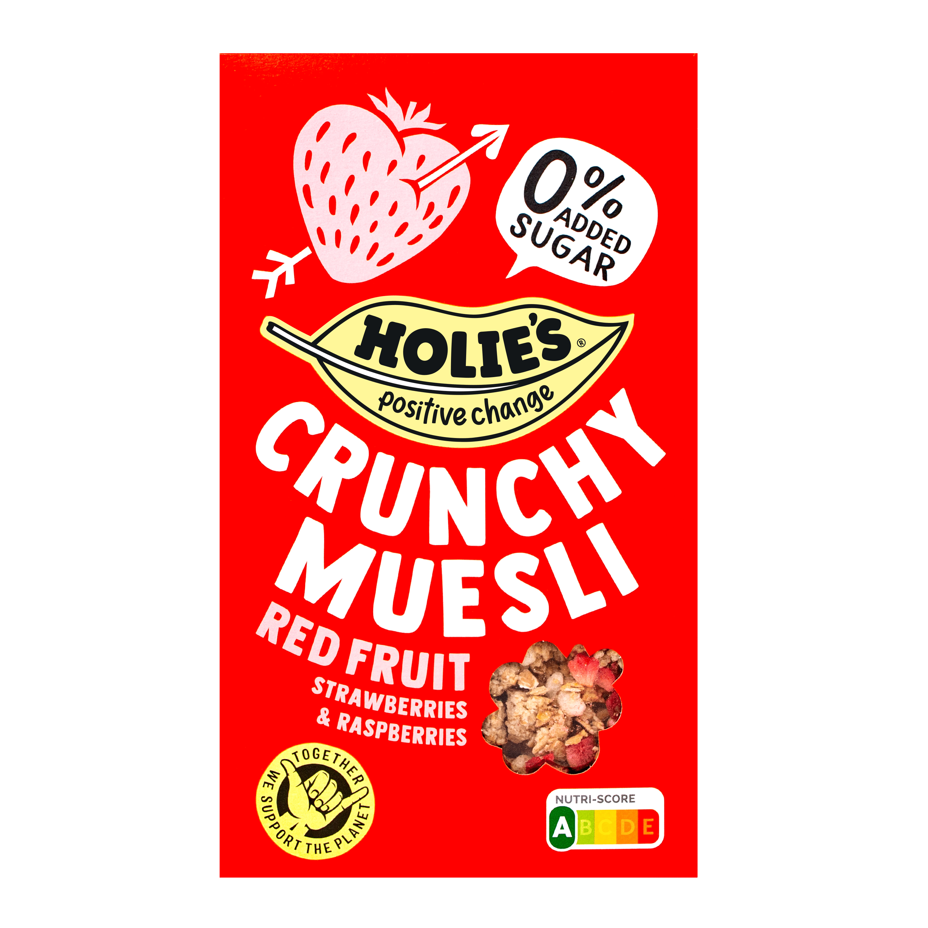 Holie's Crunchy muesli red fruit