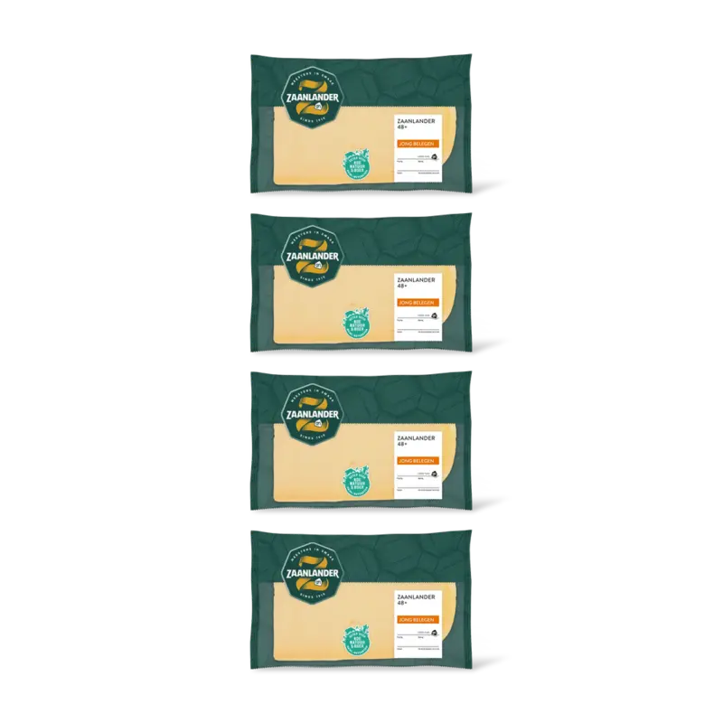 AH Zaanlander Jong belegen 48+ plakken 4-pack