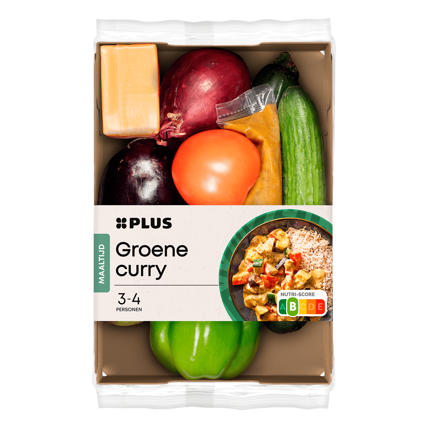 PLUS Verspakket groene curry