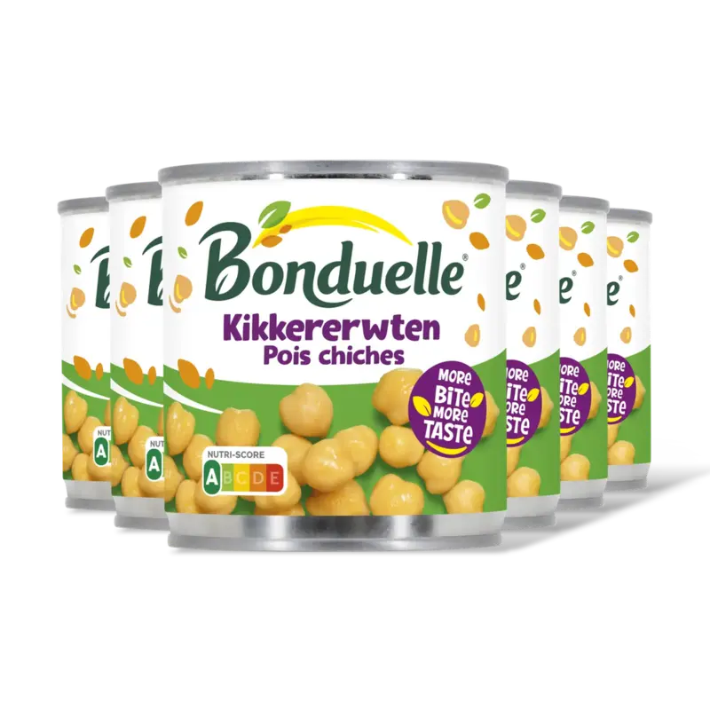 Bonduelle Bonduelle Kikkererwten 6-pack