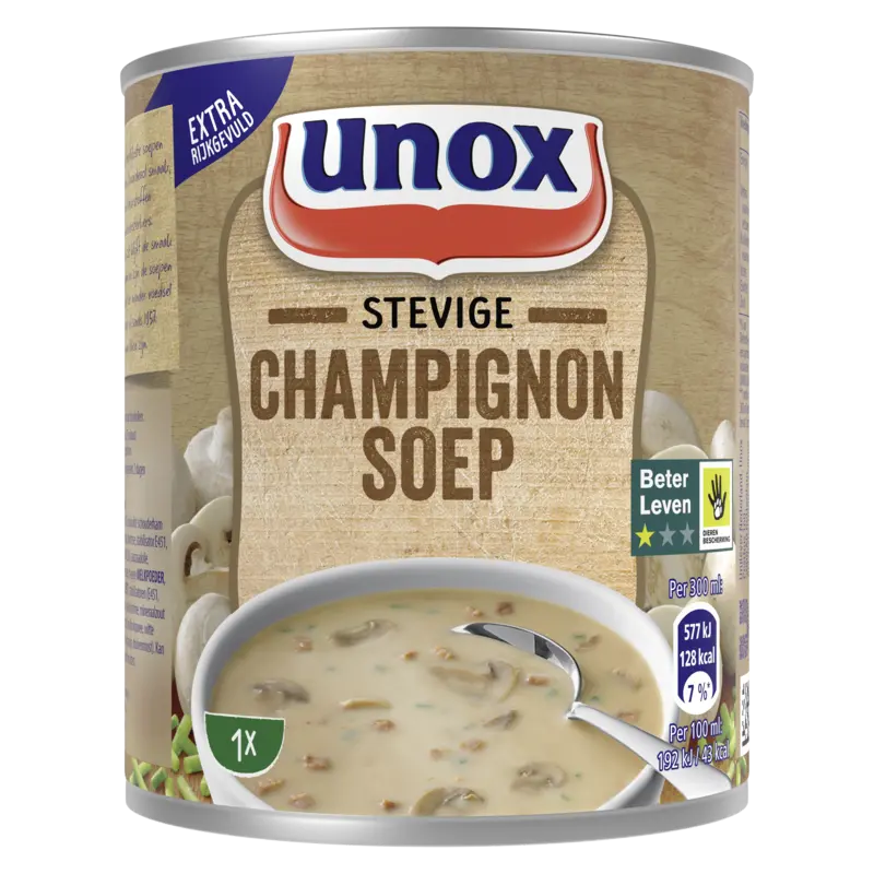 Unox Stevige champignonsoep