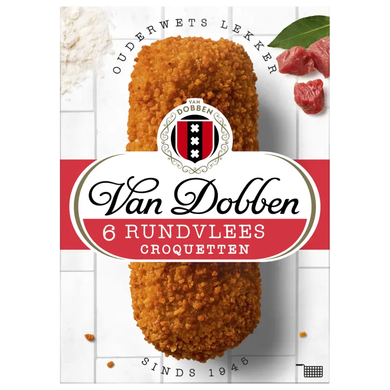 Van Dobben Vd rundvlees croquetten