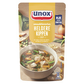 Unox siz heldere kippensoep soep in zak
